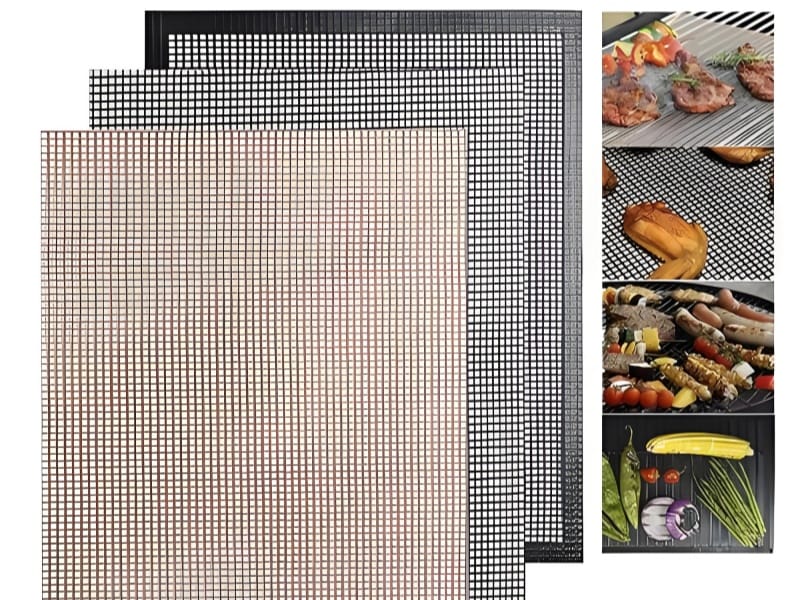 Mesh PTFE Grill Mat Oil Drainage