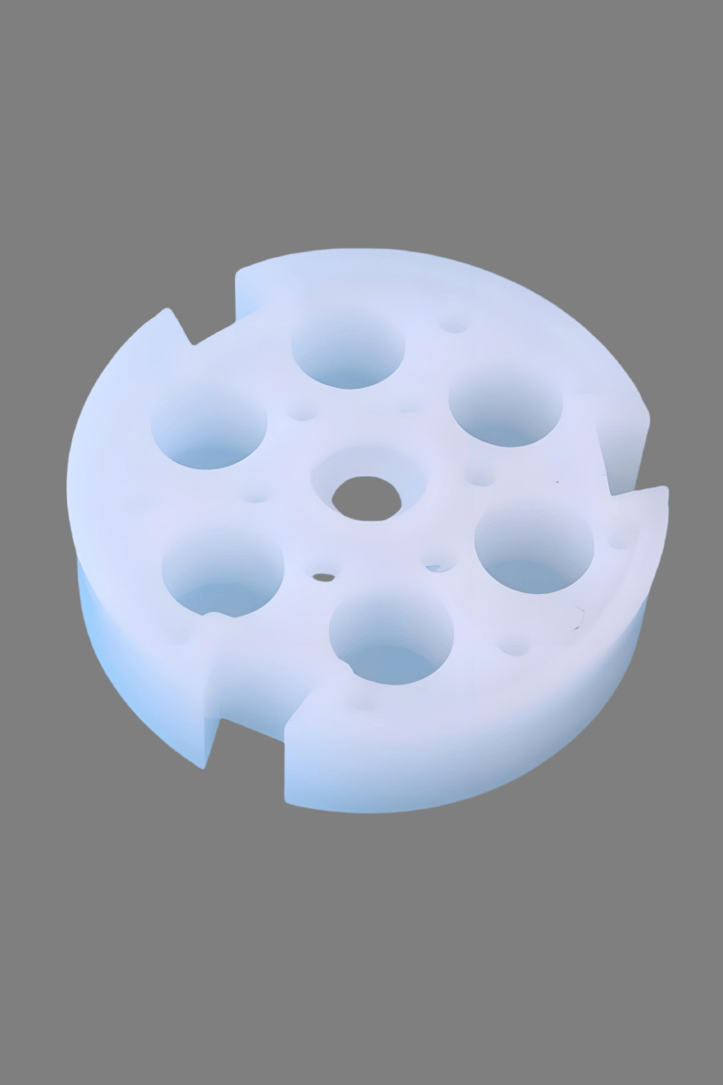 Precision PFA Molded Components Chemical Applications