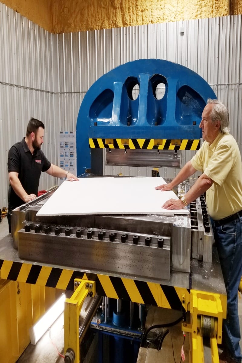 PTFE Sheet Manufacturing Process