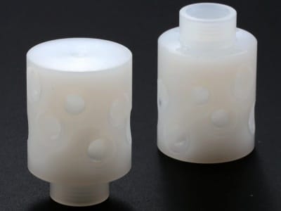 Surface finishing of PCTFE parts