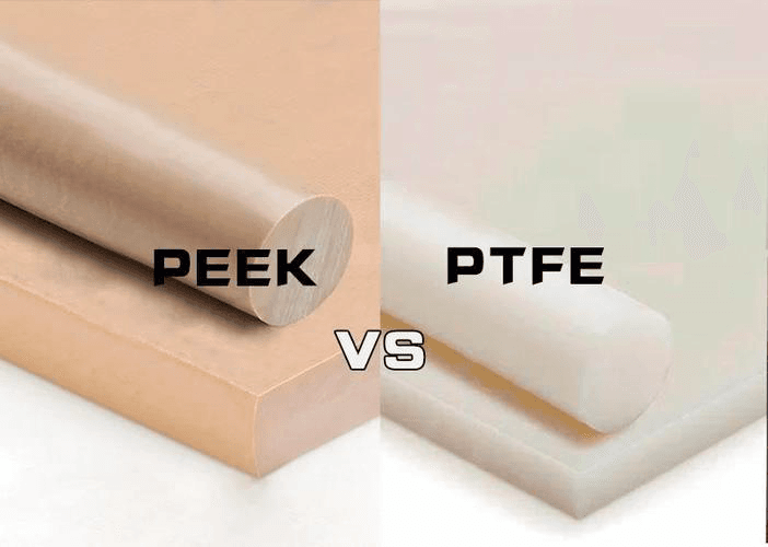 PEEK vs PTFE comparison chart properties