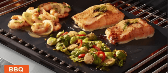 Non-Stick BBQ Grill Mat for Easy Cooking